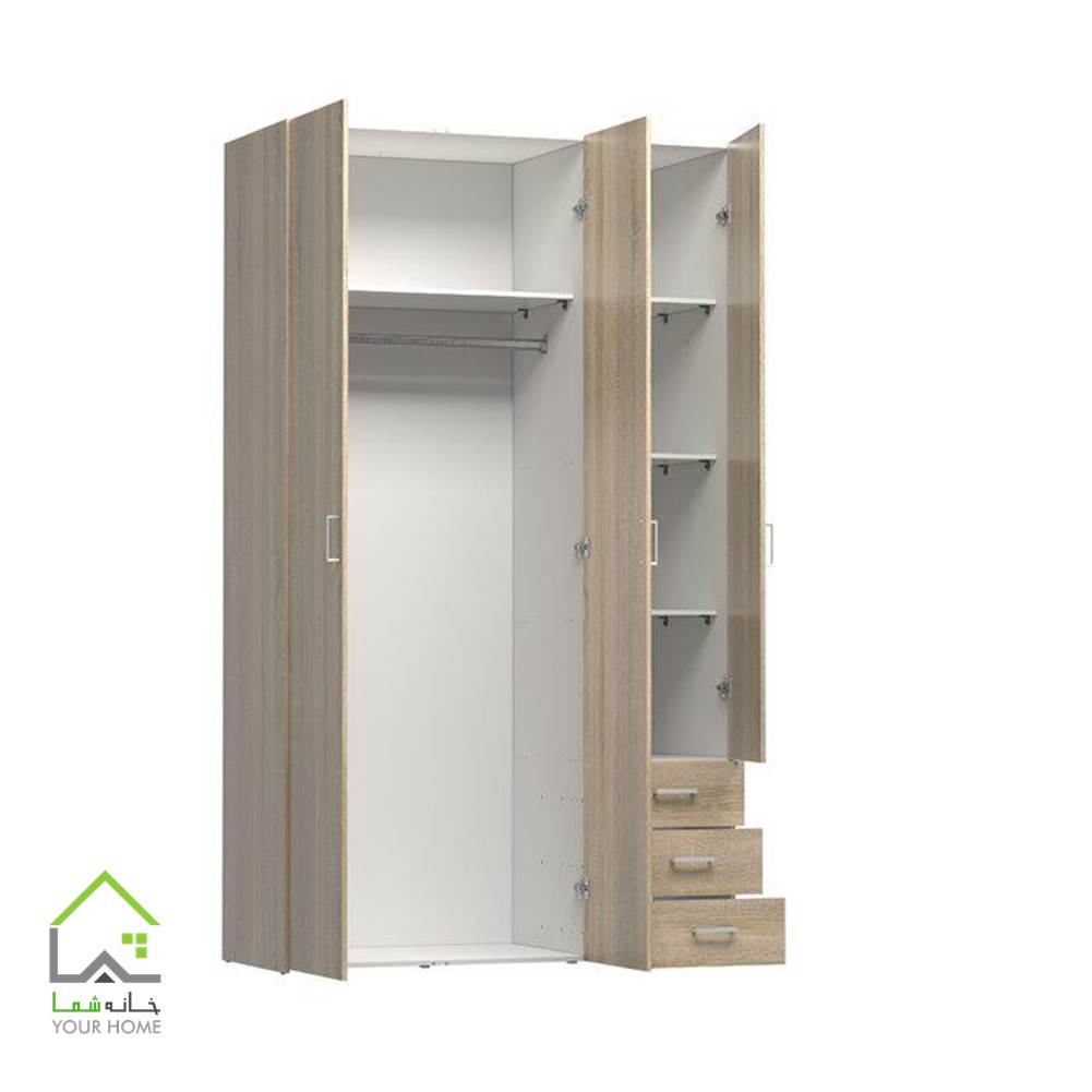 کمد لباس سه درب مدرن